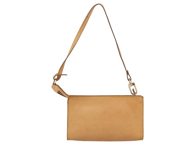 LOUIS VUITTON Nomad Kava Amble PM Pouch Beige LV Auth 201182A - vista 2