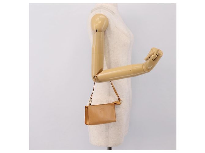 LOUIS VUITTON Nomad Kava Amble PM Pouch Beige LV Auth 201182A - vista 20