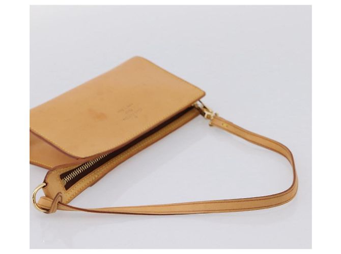 LOUIS VUITTON Nomad Kava Amble PM Pouch Beige LV Auth 201182A - vista 7