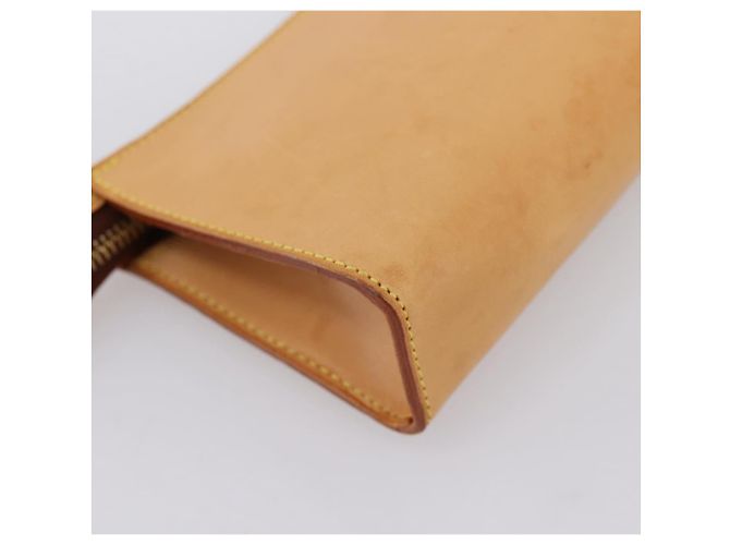 LOUIS VUITTON Nomad Kava Amble PM Pouch Beige LV Auth 201182A - vista 9