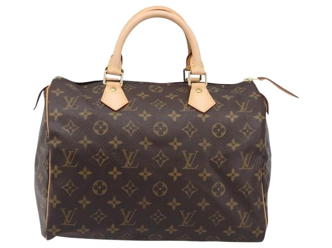 LOUIS VUITTON Monogram Speedy 30 Hand Bag M41526 LV Auth 198912A Monogramma - vista 13