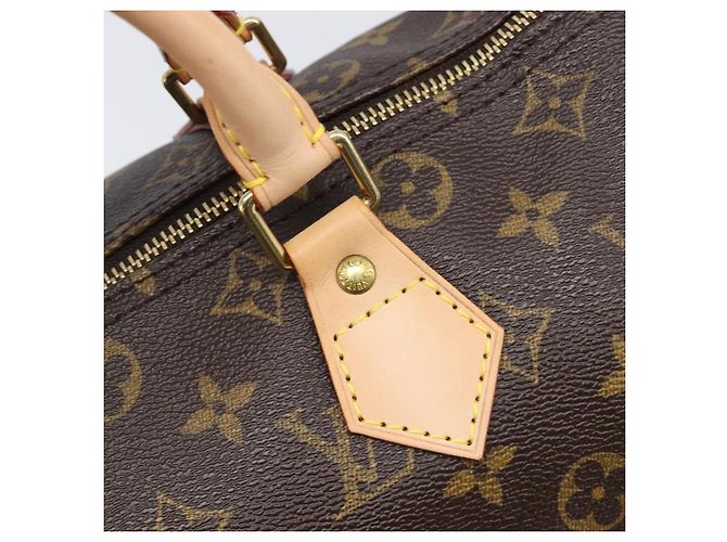 LOUIS VUITTON Monogram Speedy 30 Hand Bag M41526 LV Auth 198912A Monogramma - vista 19