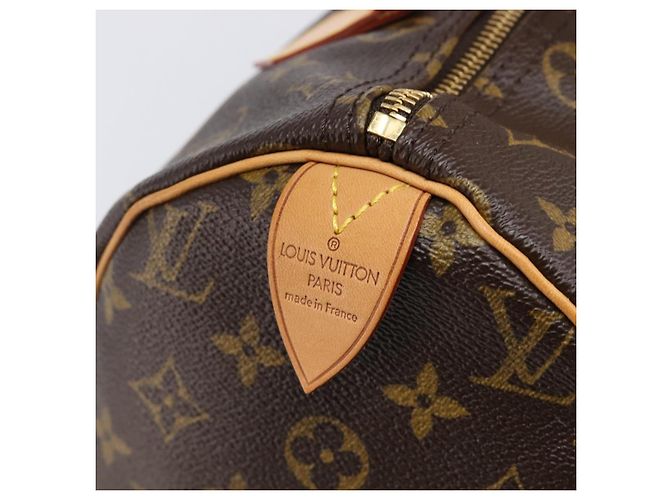 LOUIS VUITTON Monogram Speedy 30 Hand Bag M41526 LV Auth 198912A Monogramma - vista 20