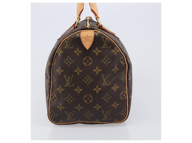 LOUIS VUITTON Monogram Speedy 30 Hand Bag M41526 LV Auth 198912A Monogramma - vista 3