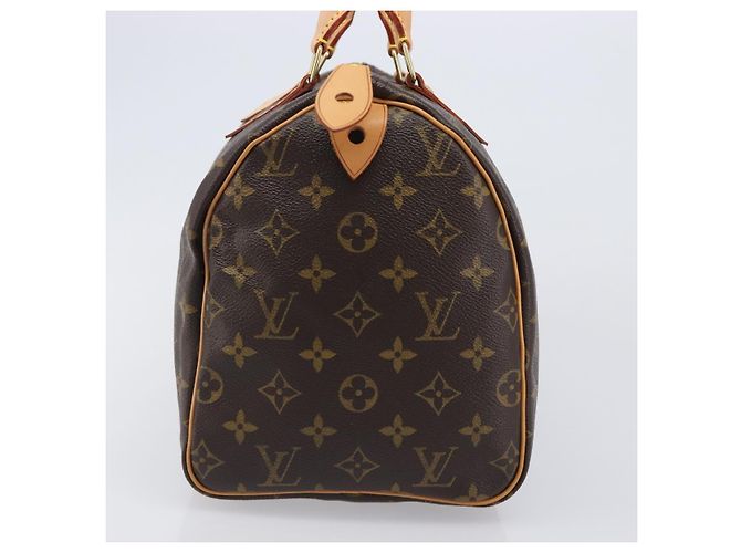 LOUIS VUITTON Monogram Speedy 30 Hand Bag M41526 LV Auth 198912A Monogramma - vista 4