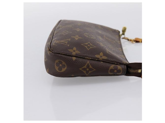 LOUIS VUITTON Monogram Pochette Accessoires Pouch M51980 LV Auth 203033A Monograma - vista 4
