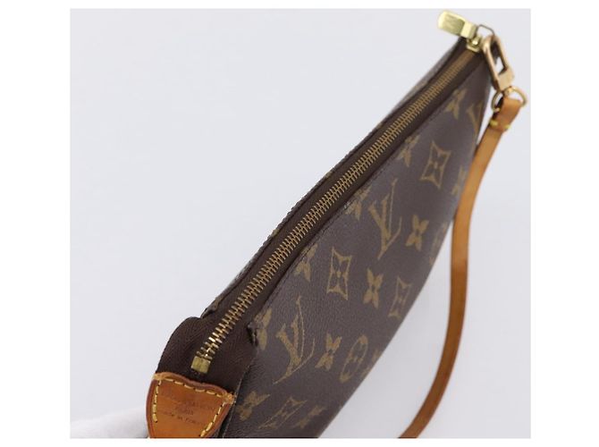 LOUIS VUITTON Monogram Pochette Accessoires Pouch M51980 LV Auth 203033A Monograma - vista 6