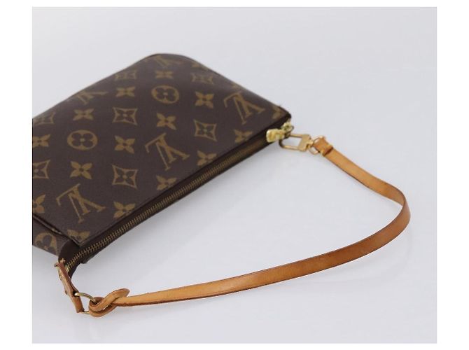 LOUIS VUITTON Monogram Pochette Accessoires Pouch M51980 LV Auth 203033A Monograma - vista 7