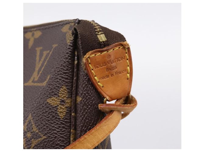 LOUIS VUITTON Monogram Pochette Accessoires Pouch M51980 LV Auth 203033A Monograma - vista 9