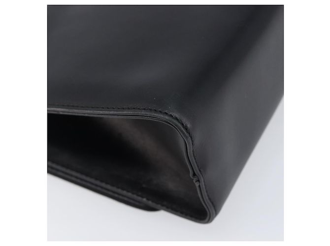 Borsa a tracolla Salvatore Ferragamo in pelle nera e oro Auth 202612 Nero - vista 16