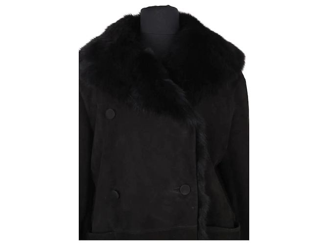 Alaïa Black Sheared Sheepskin - view 2
