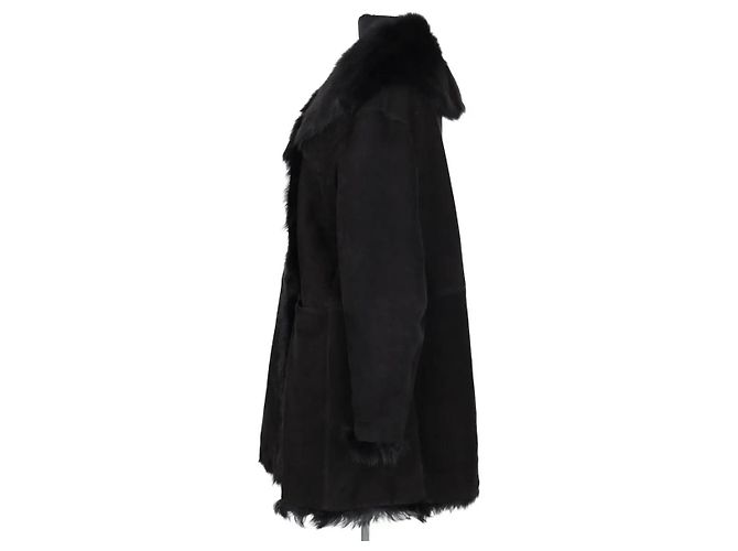 Alaïa Black Sheared Sheepskin - view 3
