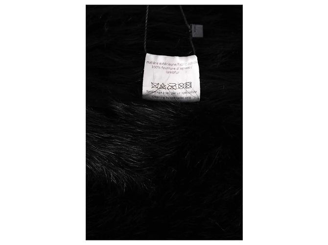 Alaïa Black Sheared Sheepskin - view 6