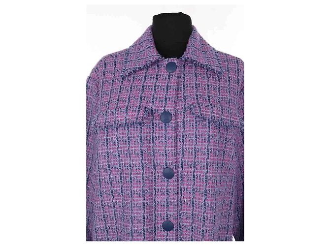 Giacca Lanvin in lana viola Porpora - vista 2