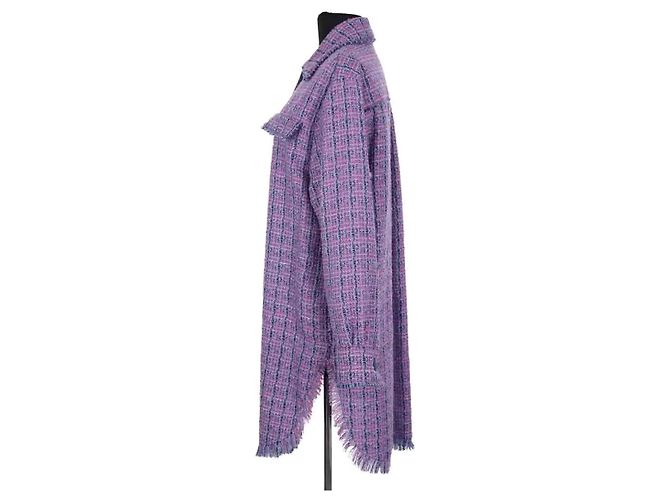 Giacca Lanvin in lana viola Porpora - vista 3