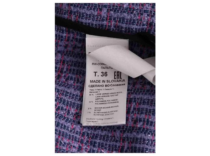 Giacca Lanvin in lana viola Porpora - vista 6