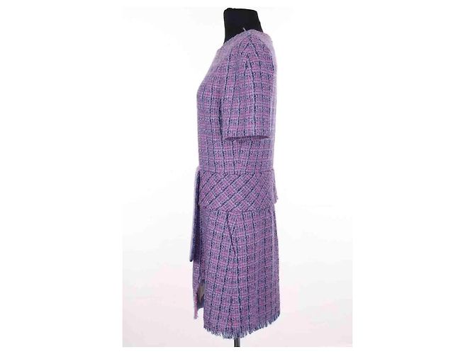 Vestido Lanvin de lana violeta Púrpura - vista 2
