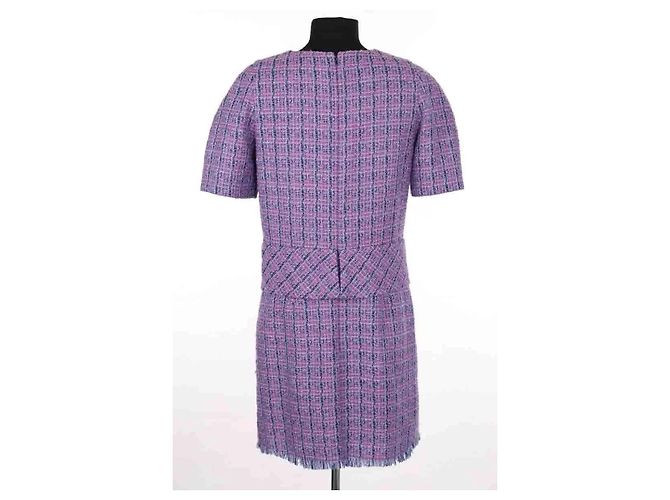 Vestido Lanvin de lana violeta Púrpura - vista 3