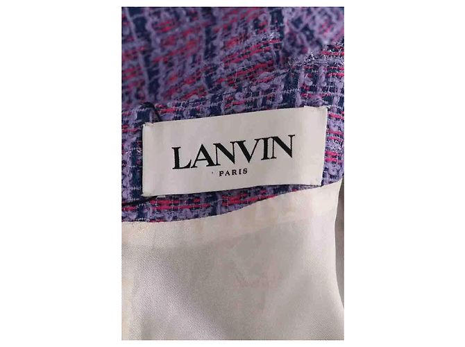 Vestido Lanvin de lana violeta Púrpura - vista 5