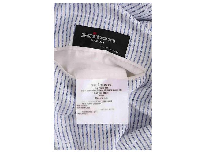 Kiton Weiße Jacke - Ansicht 4
