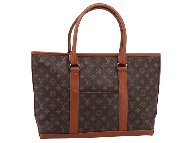 LOUIS VUITTON Monogram Sack Weekend PM Hand Bag M42425 LV Auth 203443V Monograma - vista 13