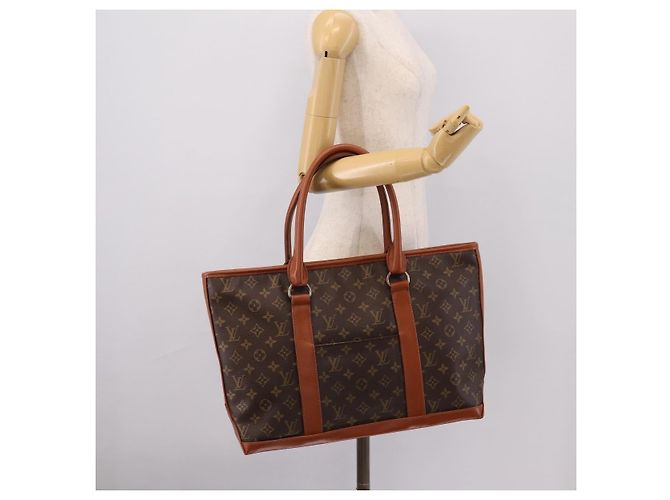 LOUIS VUITTON Monogram Sack Weekend PM Hand Bag M42425 LV Auth 203443V Monograma - vista 21