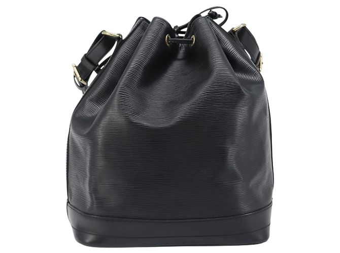 LOUIS VUITTON Borsa a tracolla Epi Noe Nera M44002 LV Auth 200376V Nero - vista 2