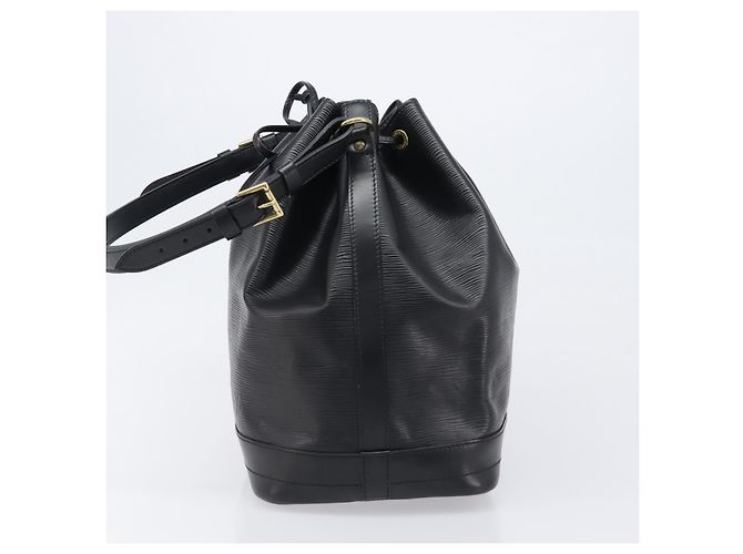 LOUIS VUITTON Borsa a tracolla Epi Noe Nera M44002 LV Auth 200376V Nero - vista 3