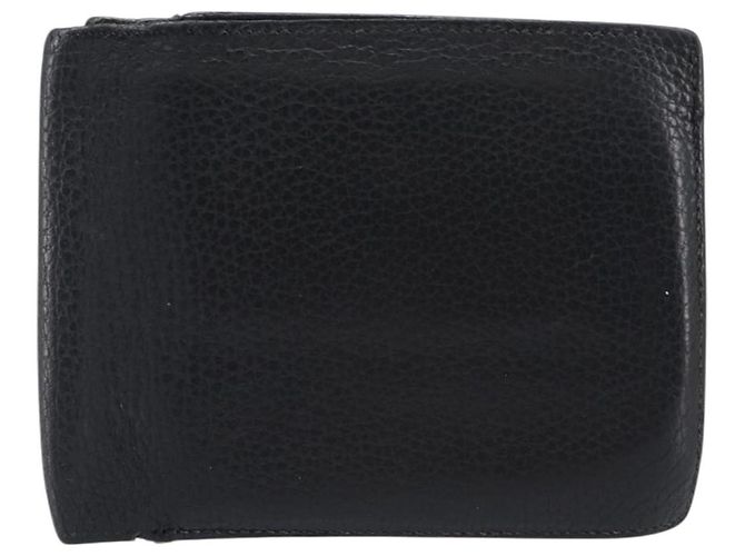 Hermès Cartera HERMES Copernicus de cuero negro Auth 200737 - vista 13