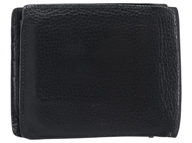 Hermès Cartera HERMES Copernicus de cuero negro Auth 200737 - vista 2