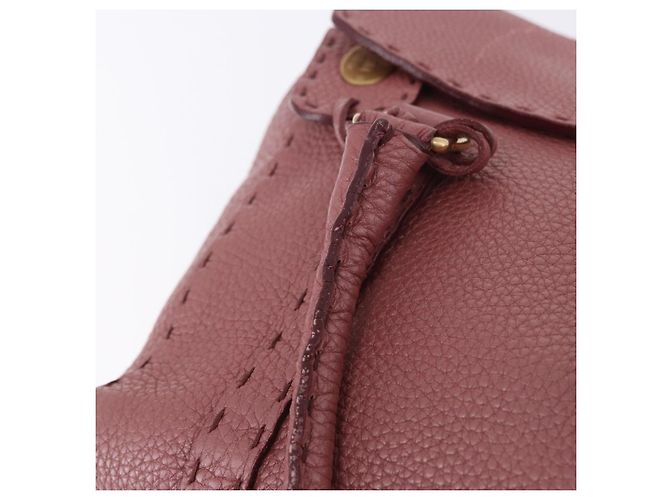 FENDI Celeria Shopper Leder Rosa Gold Auth 203204 Pink Golden - Ansicht 16