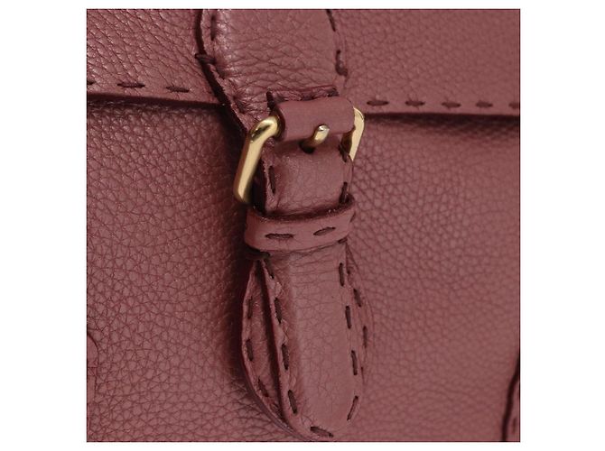 FENDI Celeria Shopper Leder Rosa Gold Auth 203204 Pink Golden - Ansicht 23