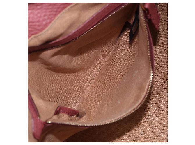 FENDI Celeria Shopper Leder Rosa Gold Auth 203204 Pink Golden - Ansicht 30