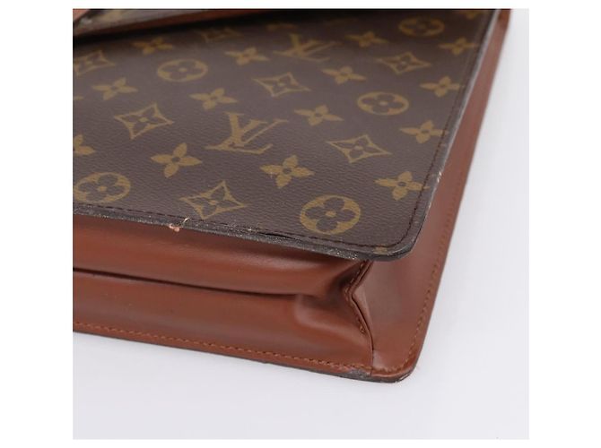LOUIS VUITTON Monogram Porte Documents Bandouliere Bag M53338 LV Auth ka6120 Monogramma - vista 16