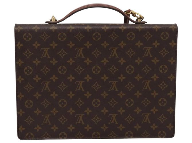 LOUIS VUITTON Monogram Porte Documents Bandouliere Bag M53338 LV Auth ka6120 Monogramma - vista 2