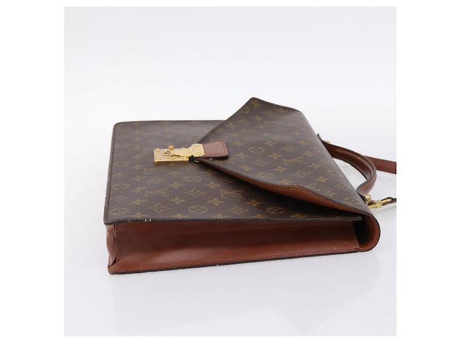 LOUIS VUITTON Monogram Porte Documents Bandouliere Bag M53338 LV Auth ka6120 Monogramma - vista 4