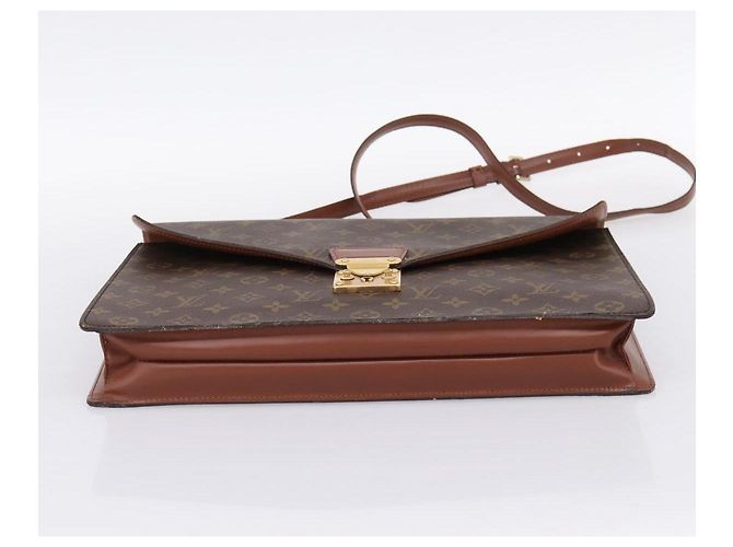 LOUIS VUITTON Monogram Porte Documents Bandouliere Bag M53338 LV Auth ka6120 Monogramma - vista 5