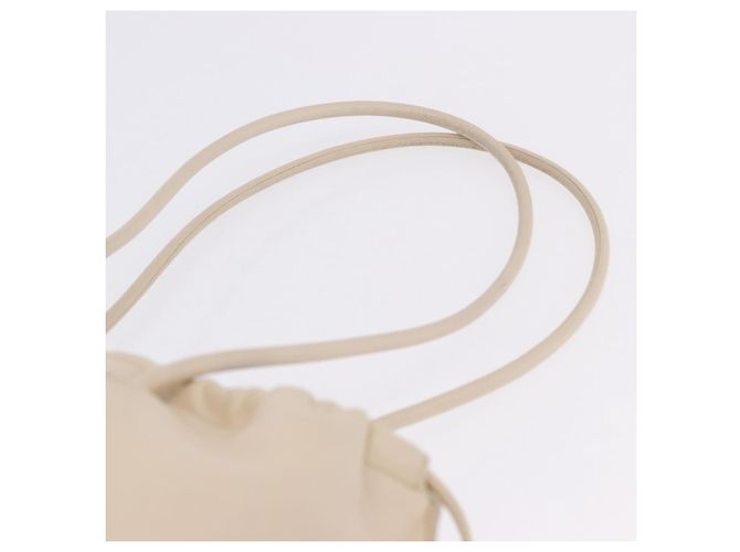 Borsa a tracolla GUCCI in pelle Cream 001 4403 Auth 201255 Crudo - vista 14