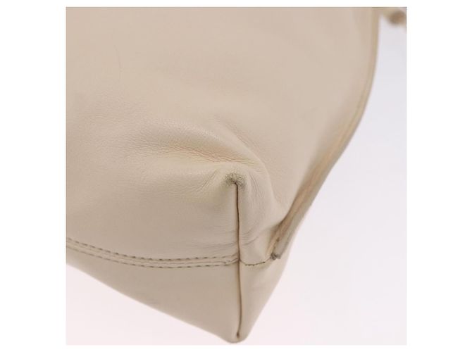 Borsa a tracolla GUCCI in pelle Cream 001 4403 Auth 201255 Crudo - vista 16