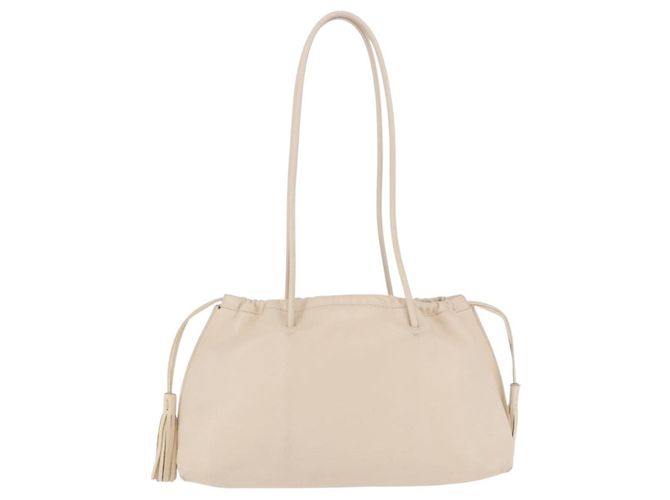 Borsa a tracolla GUCCI in pelle Cream 001 4403 Auth 201255 Crudo - vista 2