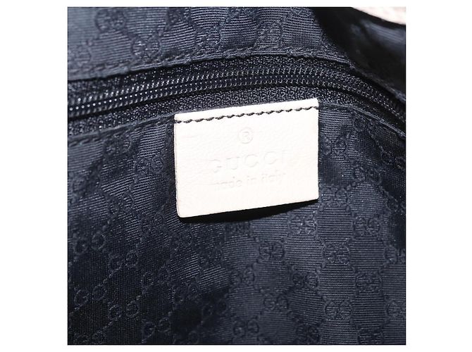 Borsa a tracolla GUCCI in pelle Cream 001 4403 Auth 201255 Crudo - vista 22