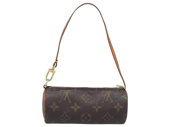 LOUIS VUITTON Monogram Papillon Pouch LV Auth 202946 Monograma - vista 2