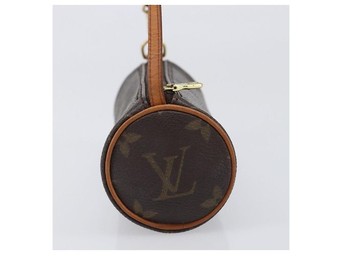 LOUIS VUITTON Monogram Papillon Pouch LV Auth 202946 Monograma - vista 4