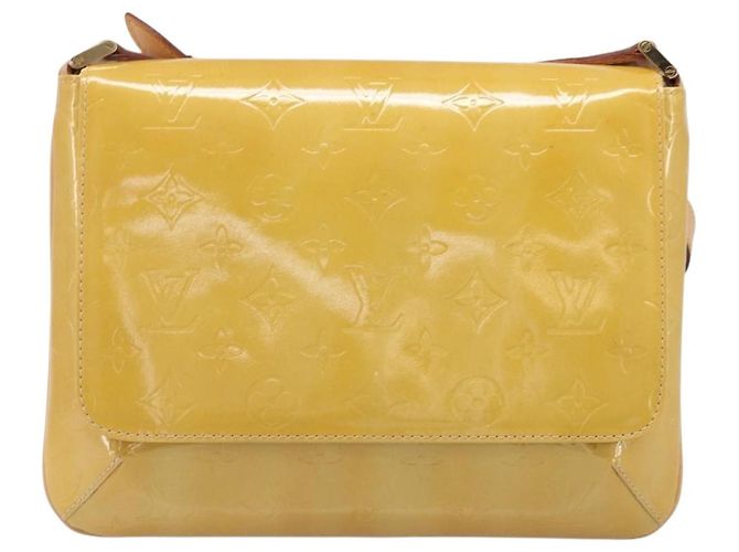 LOUIS VUITTON Monogram Vernis Thompson Street Bag Beige M91301 LV Auth BA15704 - vista 13