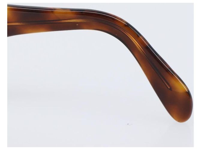 CHANEL Sonnenbrille Schildpatt-Muster Kunststoff Brown CC Auth 200736M Braun - Ansicht 10