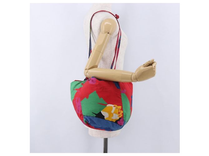 Borsa a mano BOTTEGA VENETA Canvas Multicolor Auth mr2869 Multicolore - vista 22