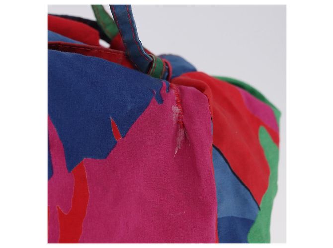 Borsa a mano BOTTEGA VENETA Canvas Multicolor Auth mr2869 Multicolore - vista 3
