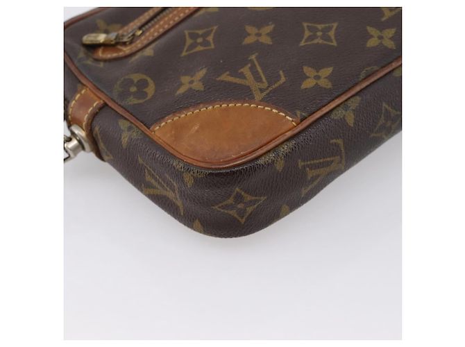 LOUIS VUITTON Monogram Marly Dragonne GM Clutch Bag M51825 LV Auth 203419 Monogramma - vista 15