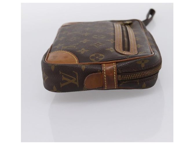 LOUIS VUITTON Monogram Marly Dragonne GM Clutch Bag M51825 LV Auth 203419 Monogramma - vista 4