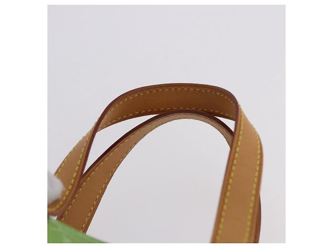 LOUIS VUITTON Vernis Reade PM Handtasche Peppermint M91307 LV Auth 203136A Grün - Ansicht 14